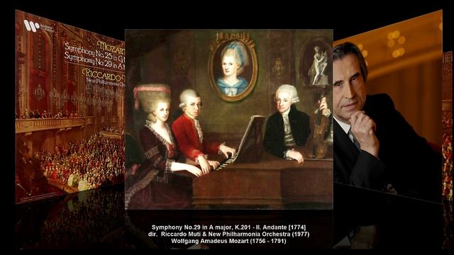 W.A. Mozart - Symphony No.29 in A major K.201 (dir. Riccardo Muti , 1977) смотреть онлайн