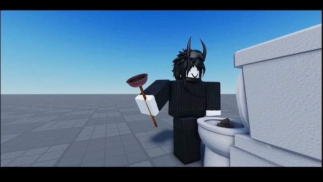 Toilet plunging (Roblox animation) смотреть онлайн