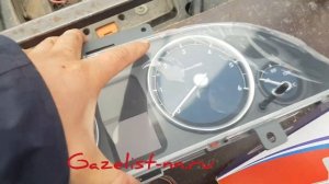 Комбинация приборов с бортовым компьютером в Газель