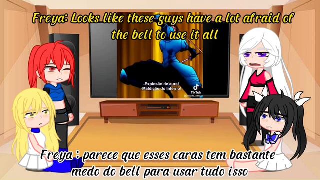 Danmachi React To Bell As Meliodas ||TikToks || Gacha React 🇧🇷 🇱🇷