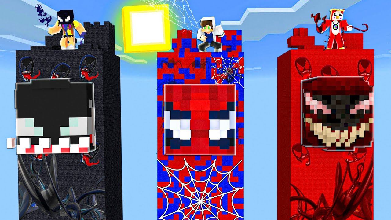 ЧАНК ВЕНОМ ПРОТИВ ЧЕЛОВЕК-ПАУК ПРОТИВ КАРНАЖ МАЙНКРАФТ 100% ТРОЛЛИНГ ДЕВУШКА ЛОВУШКА MINECRAFT смотреть онлайн