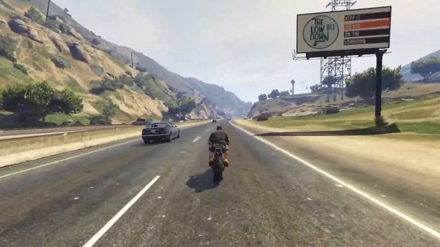 GTA 5 Online - Проехал вокруг карты на мотоцикле смотреть онлайн