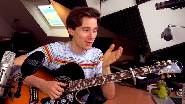HOW TO PLAY: Bazzi - Renee's Song - Guitar Tutorial - Beginner or Intermediate смотреть онлайн
