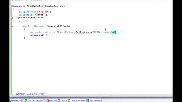 Testing Abstract classes with Rhino Mocks смотреть онлайн