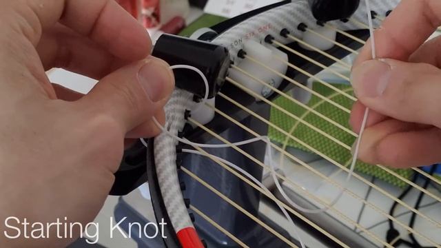 STARTING / ENDING KNOTS for Racquet Stringing смотреть онлайн