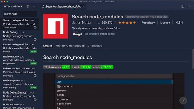13 Kadang kita perlu melihat file yang ada di node modules смотреть онлайн