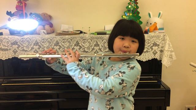 Suzuki flute book 2 #10 Gavotte Bach смотреть онлайн