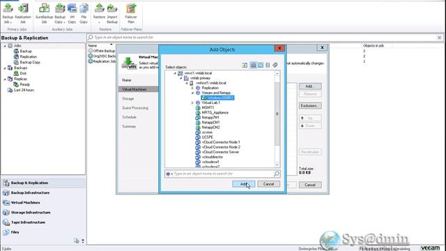 Veeam Backup and Replication 8 with NetApp Clustered Ontap - Backups - Part 1 смотреть онлайн