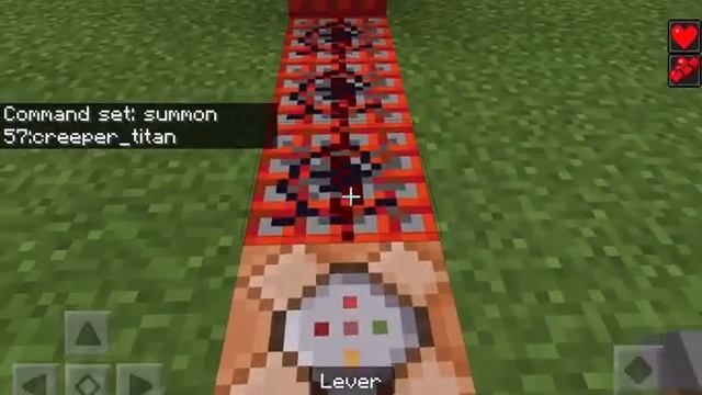 Как вызвать Creeper Titan в Minecraft BE / PE смотреть онлайн