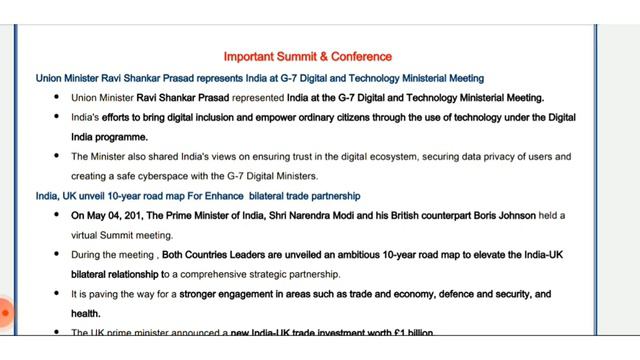 CURRENT AFFAIRS MAY 2021 INTERNATIONAL AND SUMMIT AND CONFERENCE | by FARIDA смотреть онлайн