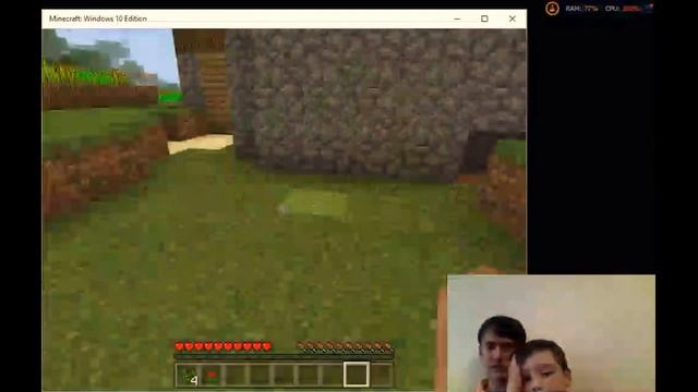 Minecraft на Windows 10 Edition - первый запуск.mp4