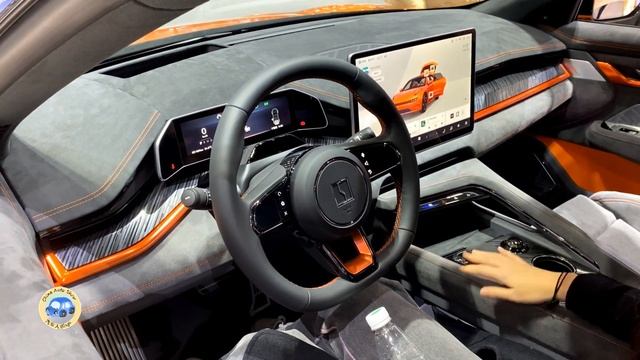2023 Geely ZEEKR 001 EV Walkaround—2023 Shanghai Motor Show смотреть онлайн