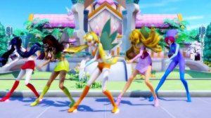 [MMD] WINX - Cafeteria Song (MLP: Equestria Girls)