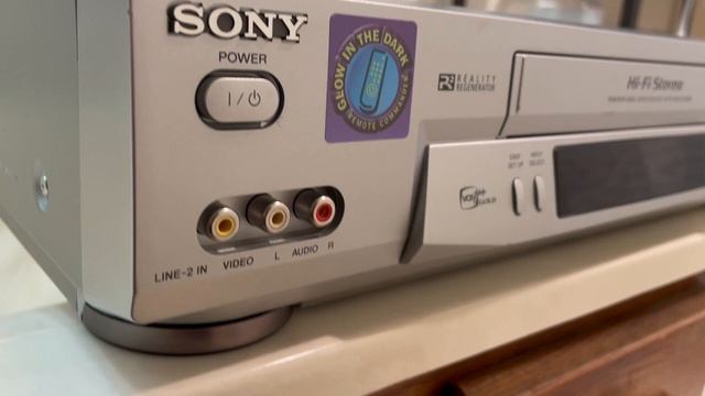 SONY SLV-N81 VCR VHS 4 Head HiFi Stereo Video Cassette Recorder Player смотреть онлайн