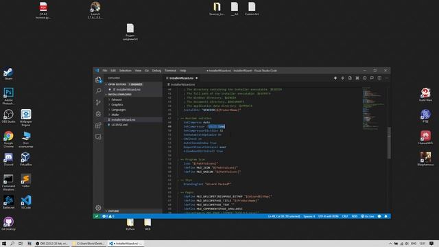 NSIS InstallerWizard scenario (Сценарий) смотреть онлайн