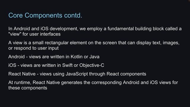 React Native Tutorial - 7 - Core Components смотреть онлайн