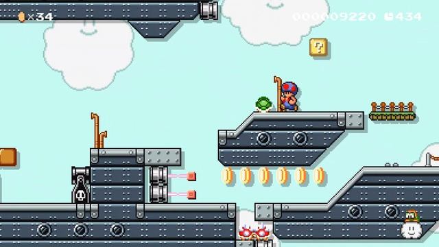 Super Mario Maker 2 - Super Mario All Stars Game Style (NEW UPDATE) смотреть онлайн
