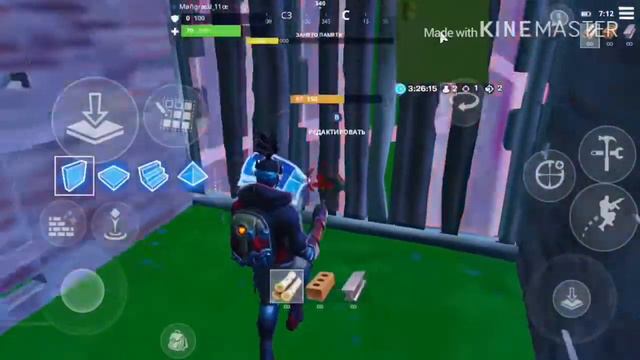 первый раз играю в Fortnite на геймпаде ааа 😩 сложно!! смотреть онлайн