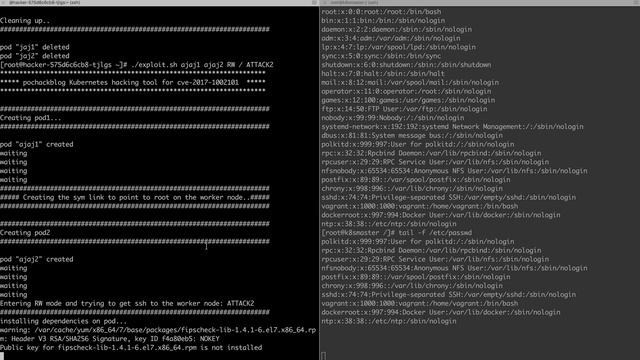 Hacking kubernetes part 3 - Five ways to get root access to the worker node using CVE-2017-1002101 смотреть онлайн