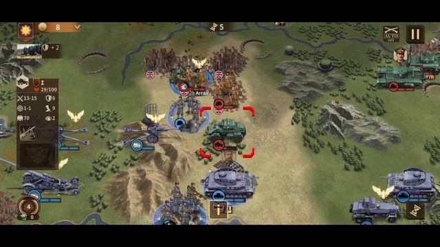 Battle of Arras. Ось (1939) - #7. Glory of Generals 3. смотреть онлайн