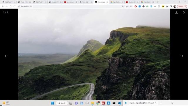 Angular 14 LightGallery.js Example to Create Responsive Lightbox Image Gallery With Editor in TS смотреть онлайн
