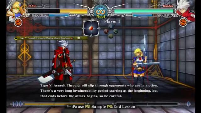 Blazblue: Central Fiction - Tutorial Character Strategies (Noel) смотреть онлайн