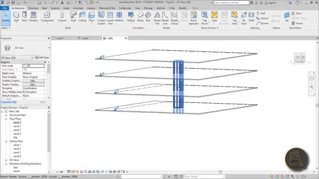 Elevator n Revit Tutorial смотреть онлайн