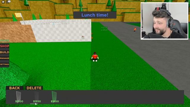 BUILDING THE PRISON YARD - Roblox Prison Manager #2 смотреть онлайн