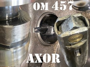 AXOR OM457 распредвал блок толкатель!