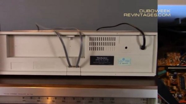 Обзор магнитофона Technics RS M205