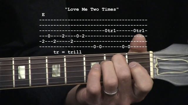 "Love Me Two Times" by The Doors : 365 Riffs For Beginning Guitar !! смотреть онлайн