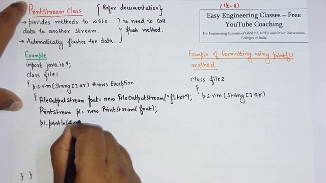 L90: Java PrintStream Class | Formatting using printf() method | Java Programming Lectures in Hindi смотреть онлайн