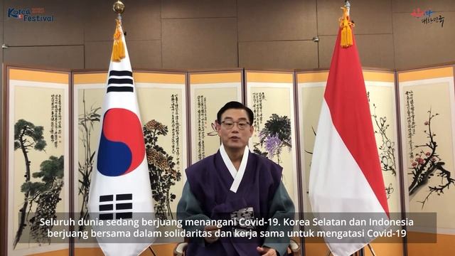Kata Sambutan K-Festival 2020 Duta Besar Park Tae-Sung смотреть онлайн