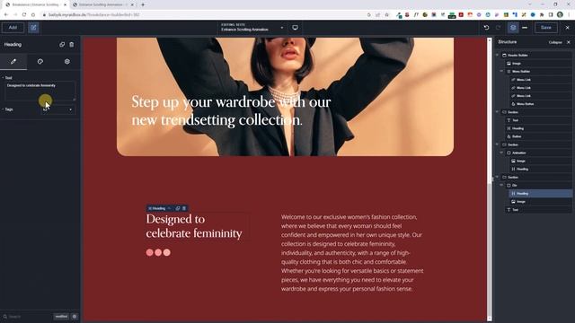 Website Entrance Animation with WordPress Breakdance Builder смотреть онлайн