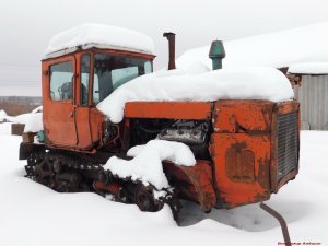 Запуск трактора ДТ-175 "Волгарь"! Скоро выезд!