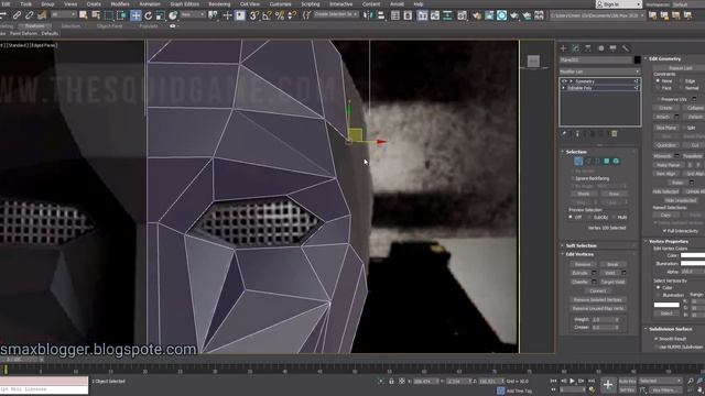 Squid game Boss Mask (3ds max Fan Art Timelapse) смотреть онлайн