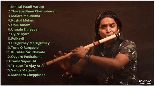 Rajesh Cherthala Greatest Hits - Flute Cover By Rajesh Cherthala - Beautiful Music #Flute #rajesh