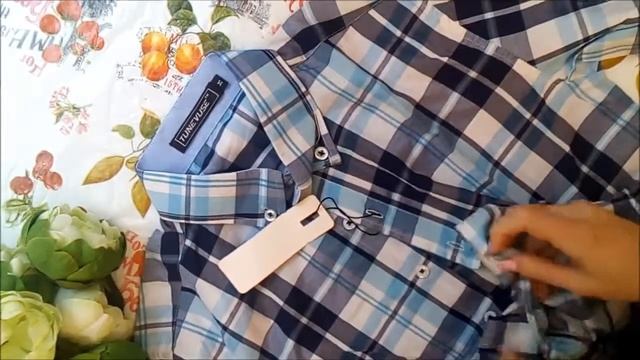 Недорогая мужская рубашка с Алиэкспресс. распаковка и обзор смотреть онлайн