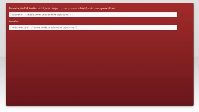 Importing SASS partials from node_modules смотреть онлайн