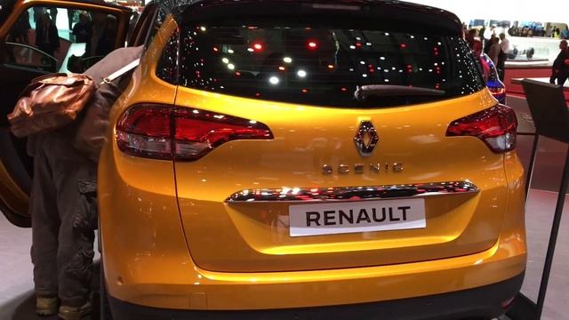 Volkswagen Sharan 2016 vs Renault Scenic 2016 смотреть онлайн