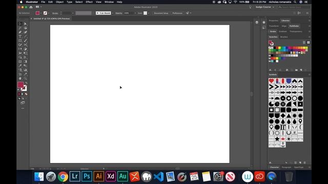 Video 4/25 - Symbols Explained - Badge / Sticker Template Design With Adobe Illustrator смотреть онлайн