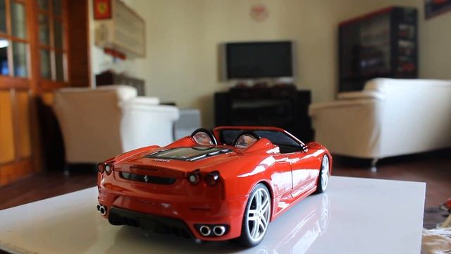 Ferrari F430 Spider 2004 By Hotwheels 1/18 Scale. смотреть онлайн