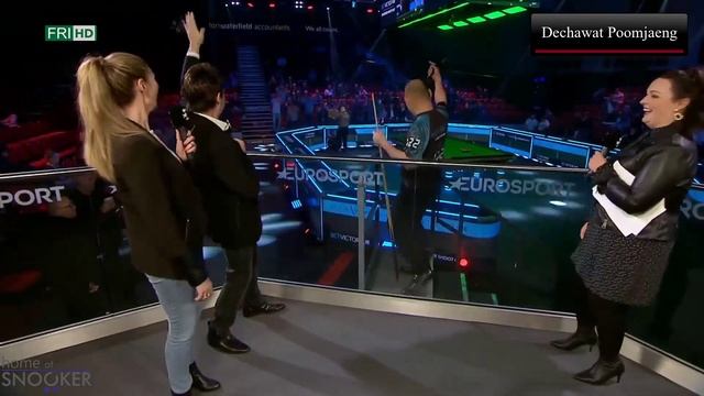 Funny Faces, Dancing and Singing Songs | 2023 Snooker Shoot Out Funniest Moments! смотреть онлайн