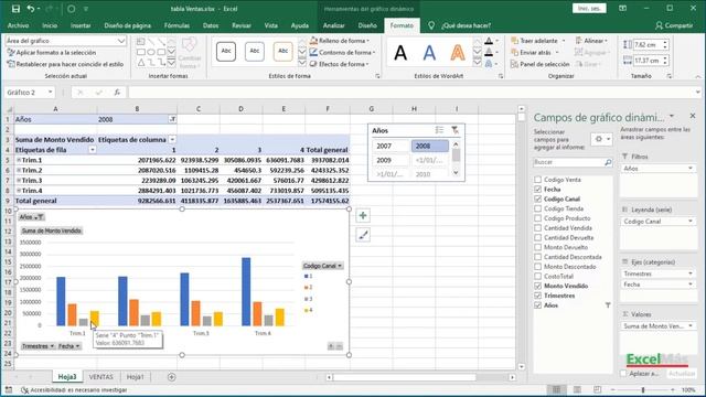 curso basico de excel , completo, capitulo:14, excel grupo herramientas,Tablas , tablas dinamicas, смотреть онлайн