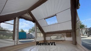 магазин RemixVL: Видео обзор надувная палатка 300*210*200см + насос, чехол, колышки