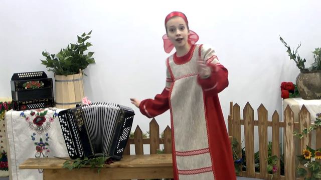 "Кнопочки баянные" муз. В.Темнова сл. В. Бутенко исп. Руссак Елизавета смотреть онлайн