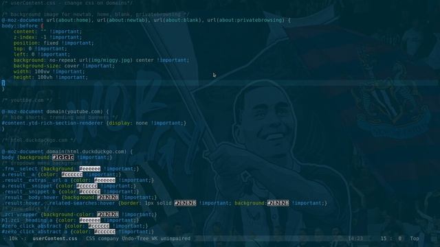 Transparency in emacs 29, alacritty and background image in Firefox смотреть онлайн