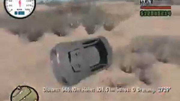 GTA SA: Grand Theft Auto San Andreas: Audi RSQ Maniac Drive!