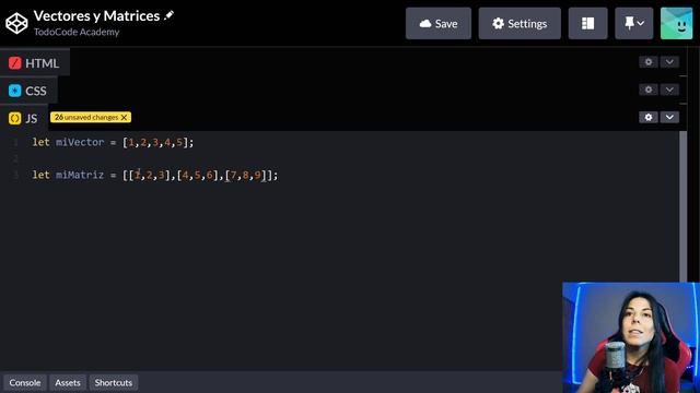 ? ARRAYS (Vectores y Matrices) en JAVASCRIPT | ⭐ Curso JAVASCRIPT DESDE CERO ? #19 смотреть онлайн