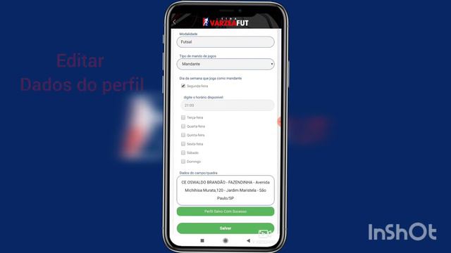 Tutorial - Editando Informações do Perfil do Time смотреть онлайн